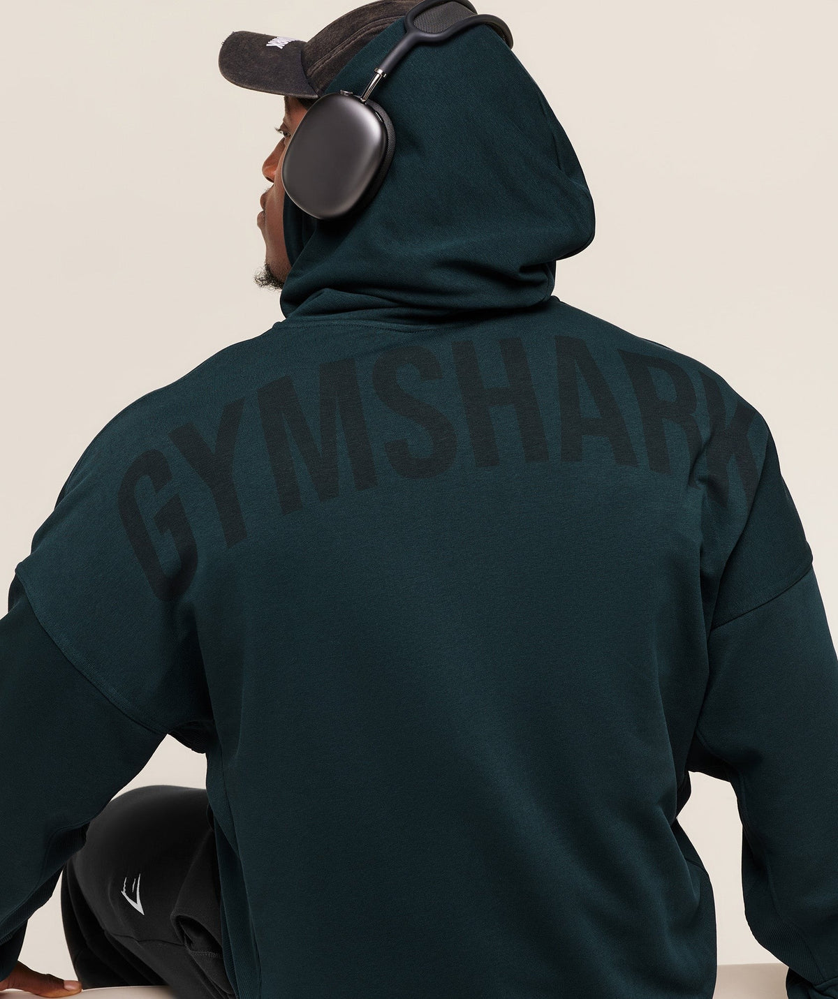 Gymshark Power Zip Up Hoodie - Deep Petrol Blue