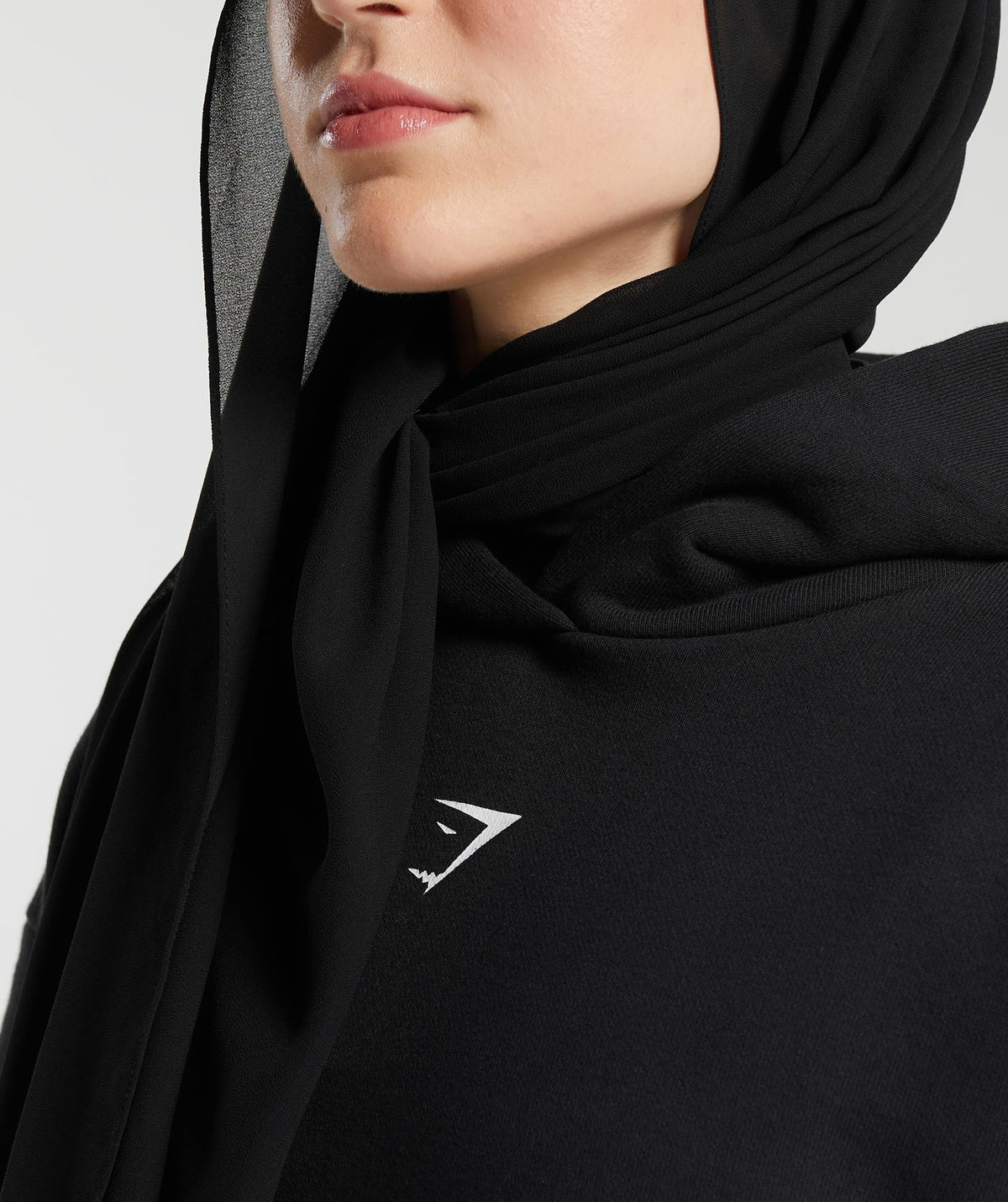Gymshark X Leana Deeb Oversized Graphic Hoodie - Black