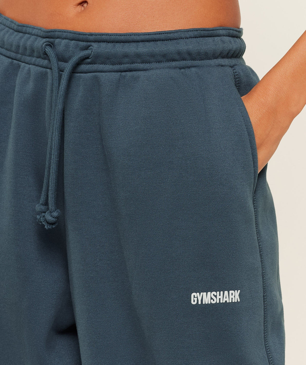 Gymshark Cosy Luxe Cuffed Joggers - Stealth Blue