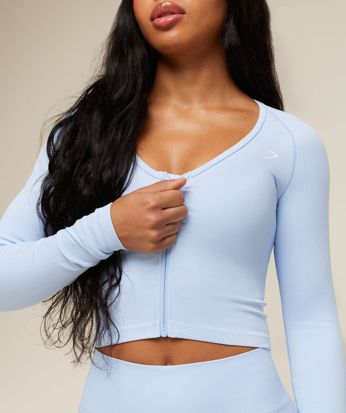 Gymshark Adapt Solid Jacket - Tranquil Blue