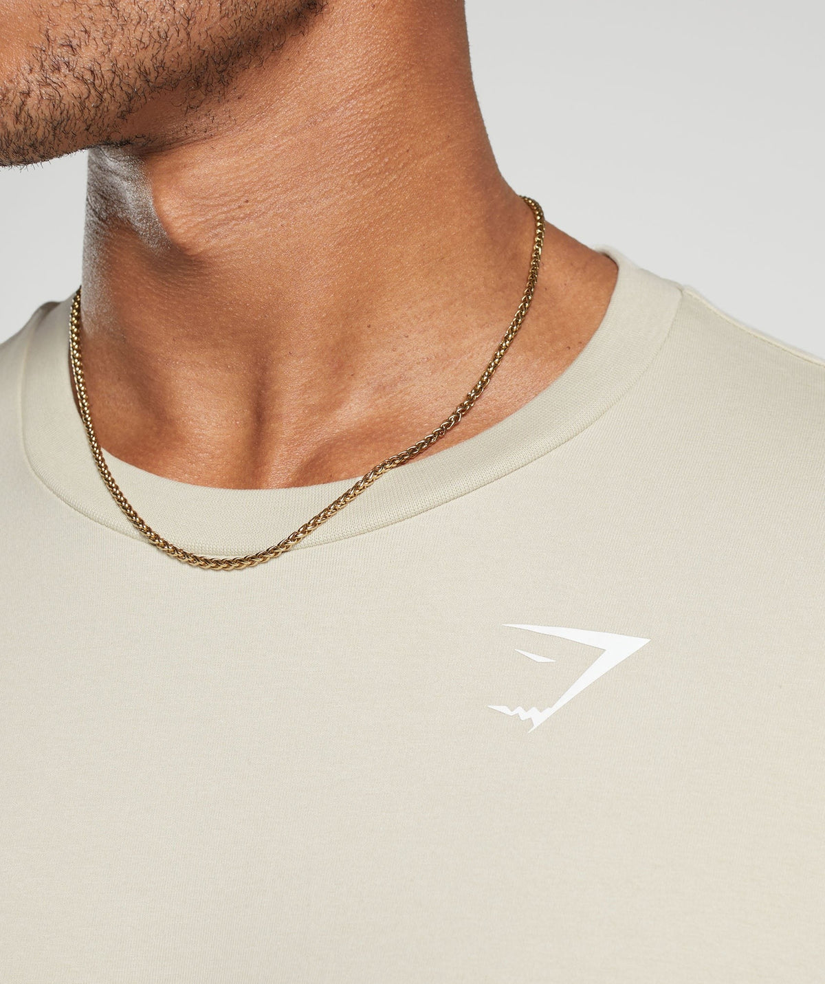 Gymshark Essential Short Sleeve Tee - Pebble Grey