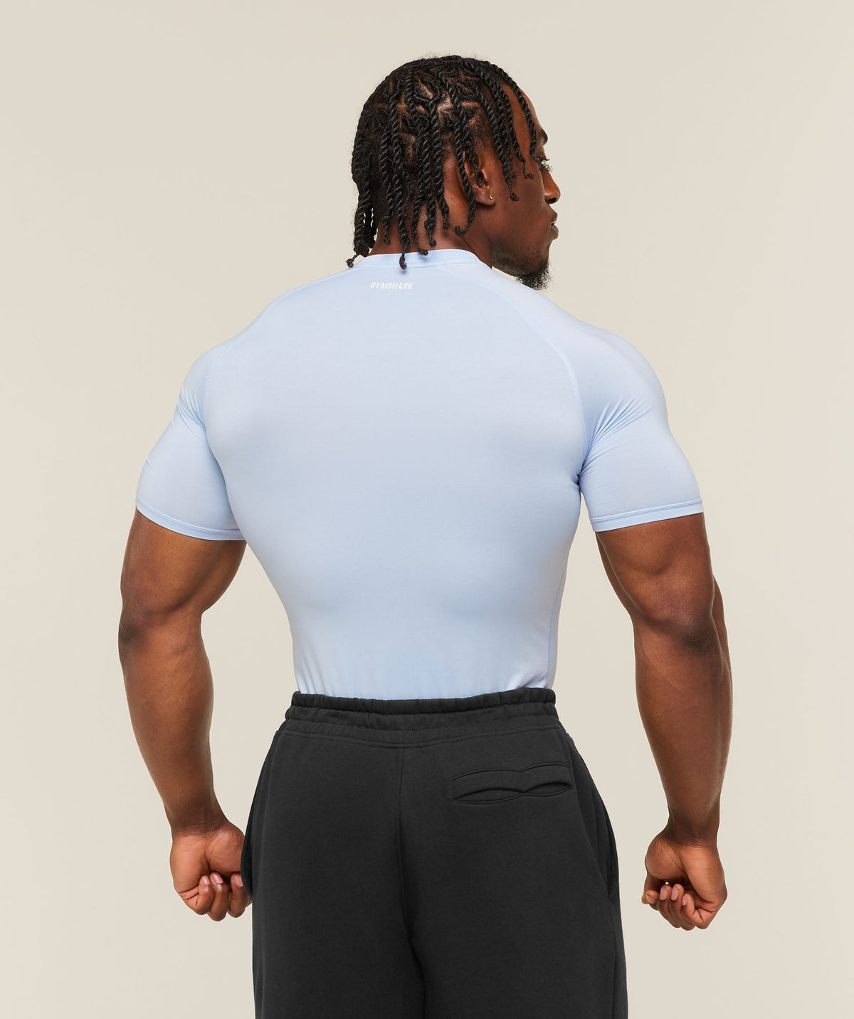 Gymshark Element Baselayer Tee - Tranquil Blue