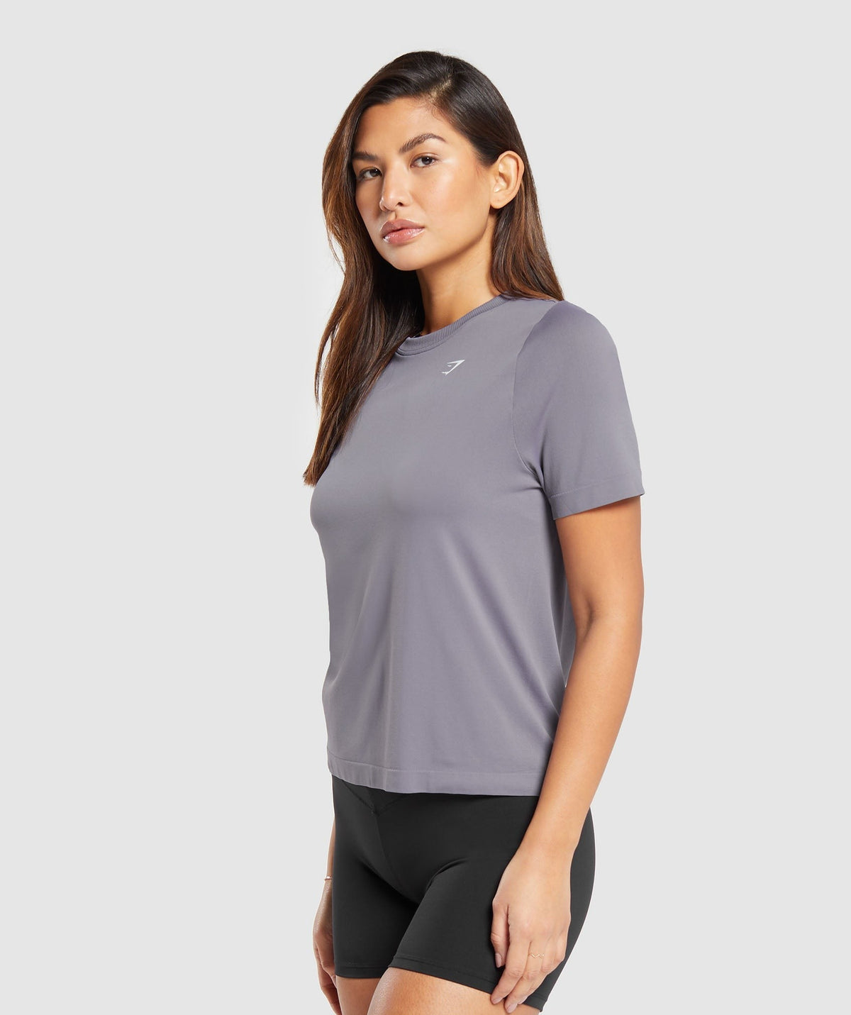 Gymshark Everyday Seamless Tee - Fog Purple
