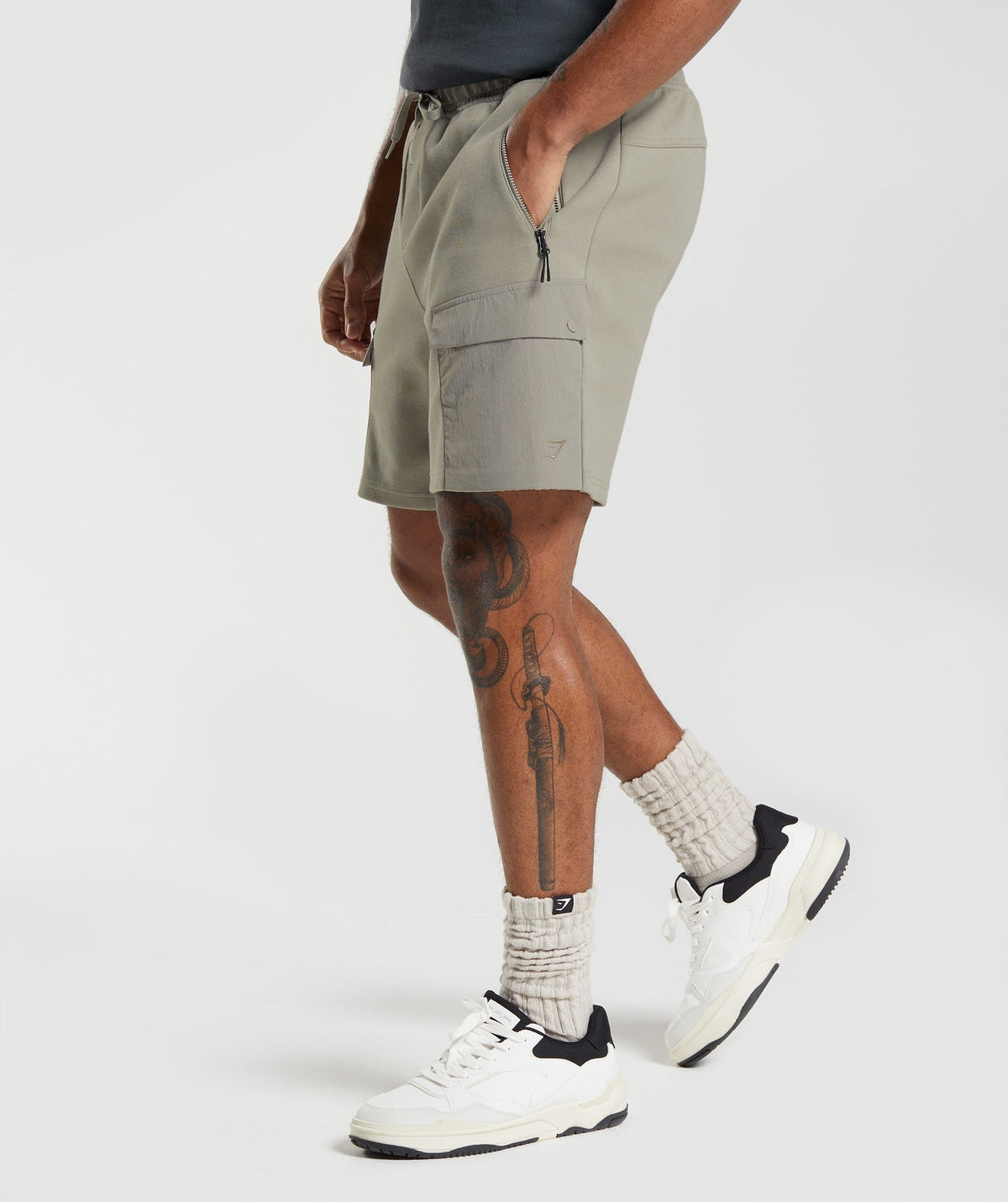 Gymshark Rest Day Commute Short - Brown