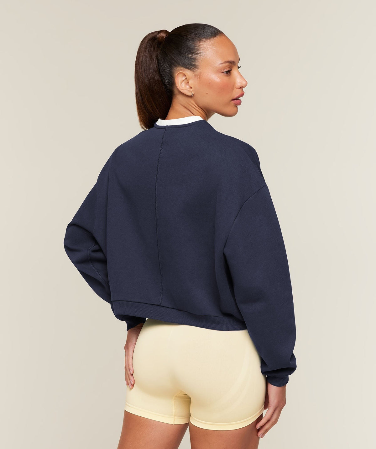 Gymshark Cosy Luxe Campus Sweatshirt - Heavy Blue