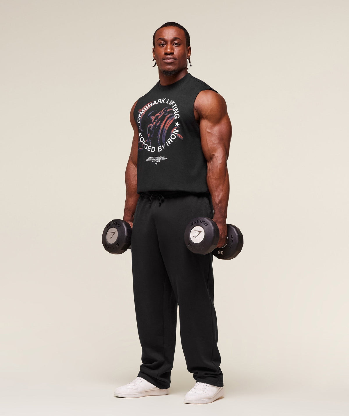 Gymshark Forged By Iron Tank - Black