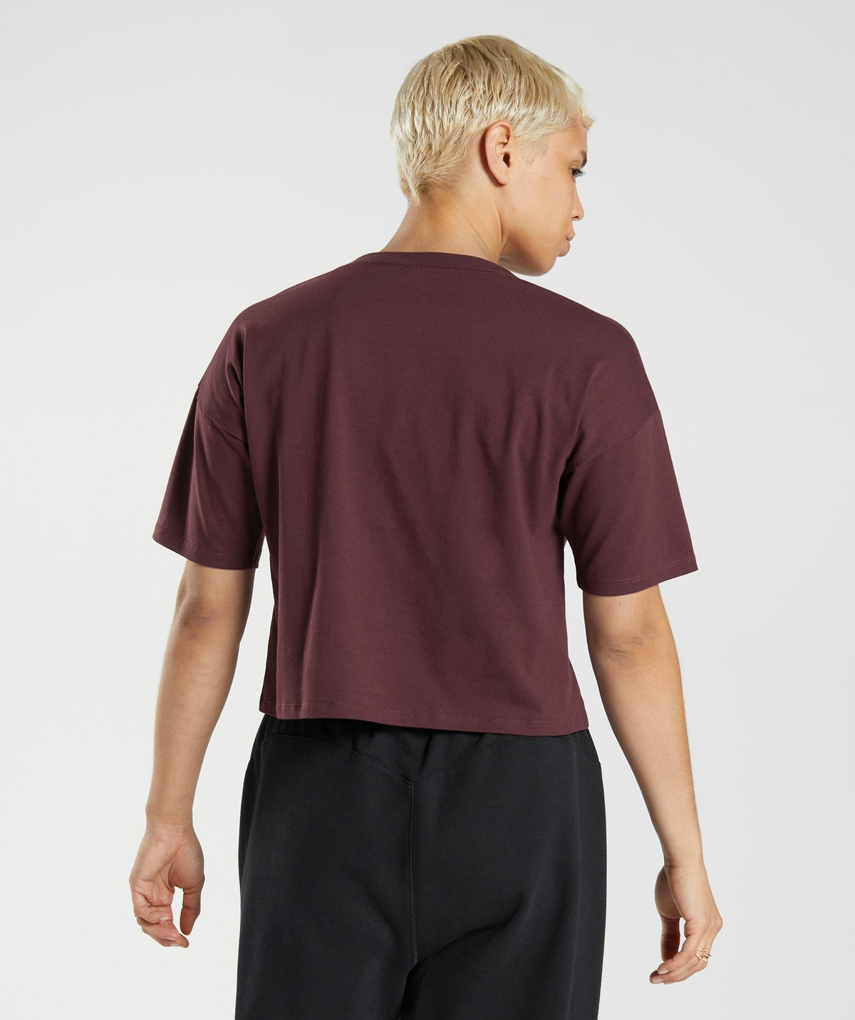 Gymshark GS 10 Year Midi Top - Baked Maroon