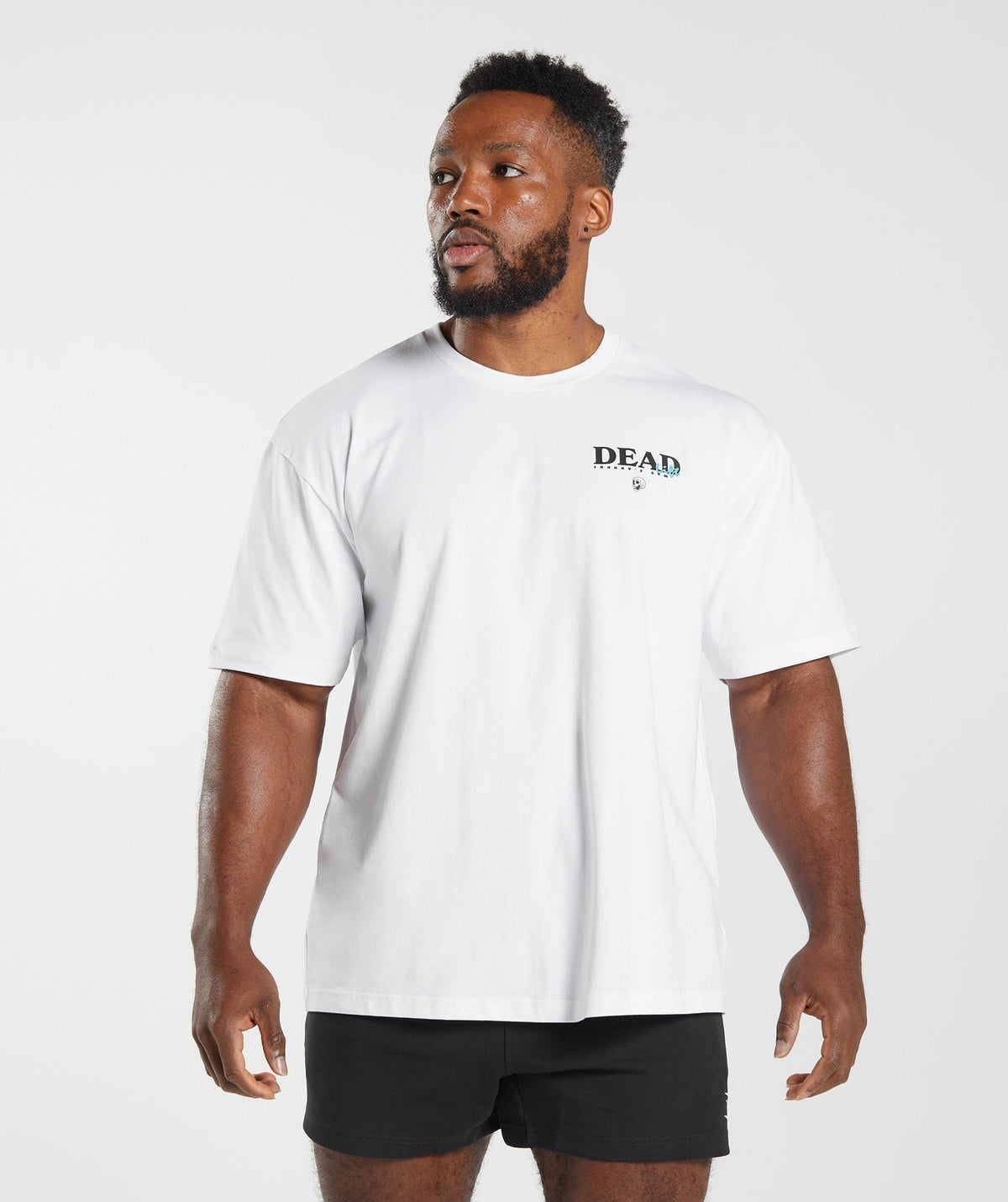 Gymshark Dead Lift Tee - White