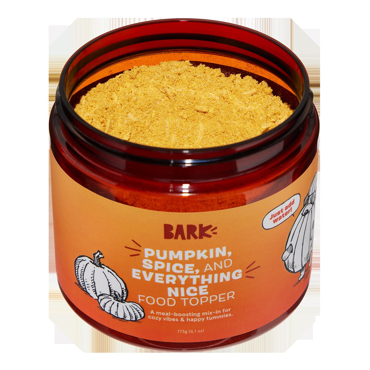 Pumpkin Spice, And Everything Nice Vegetarian Dog Food Meal Topper, 6.1 oz