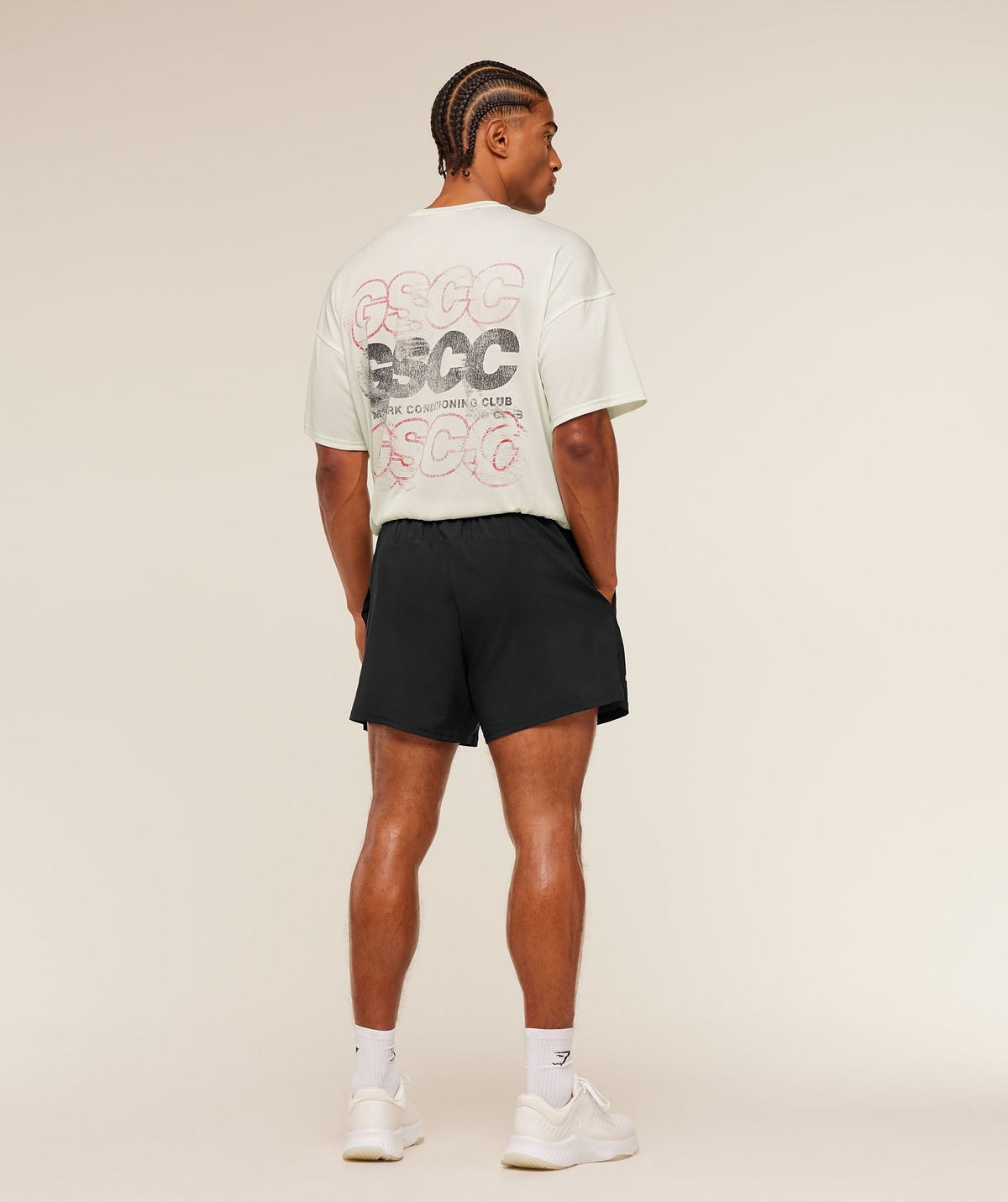Gymshark GSCC Graphic Tee - Soft White