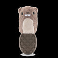P.B. Beaver Durable Super Chewer 2-in-1 Rip and Reveal Dog Toy