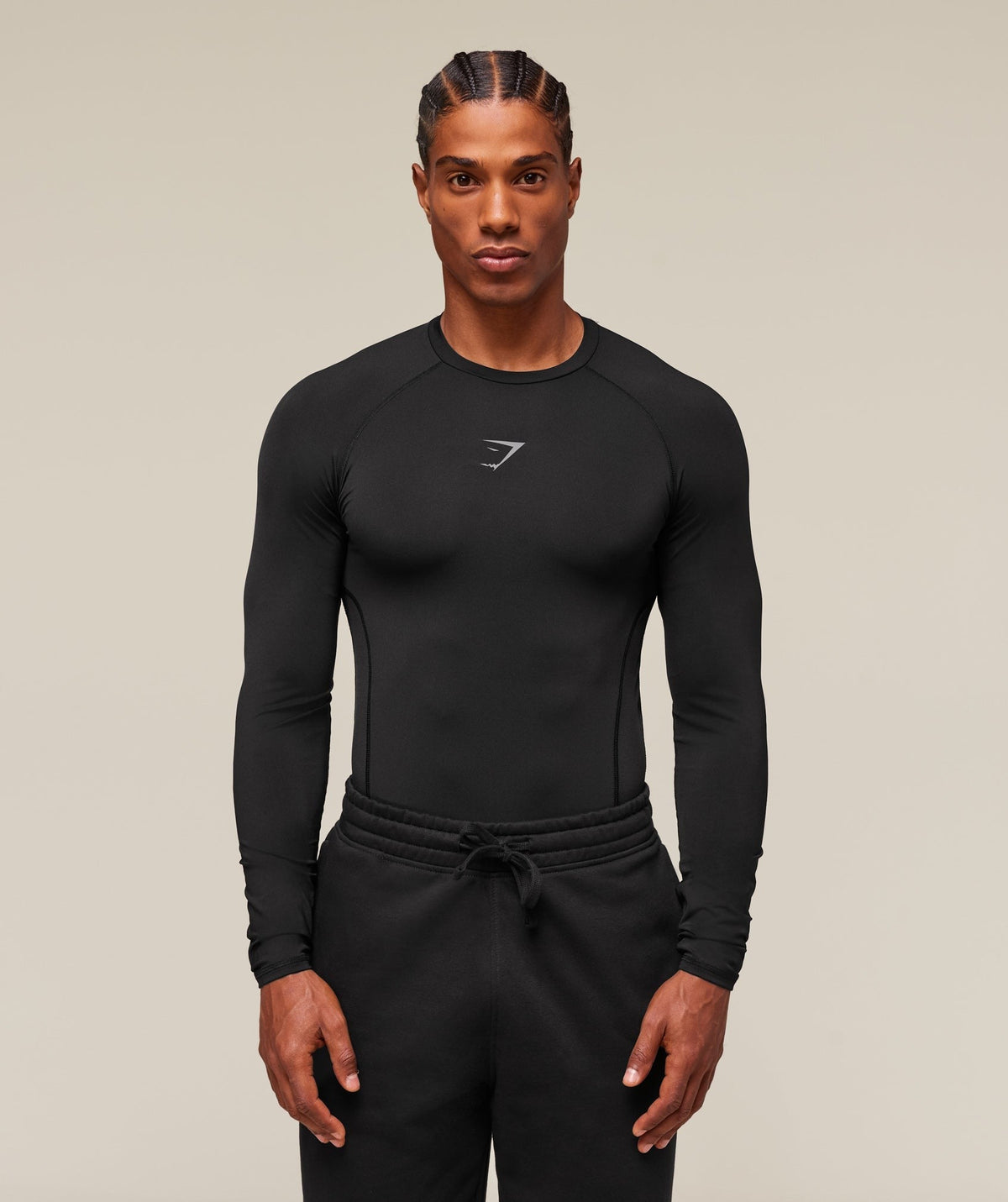 Gymshark Element Baselayer Long Sleeve Tee - Black