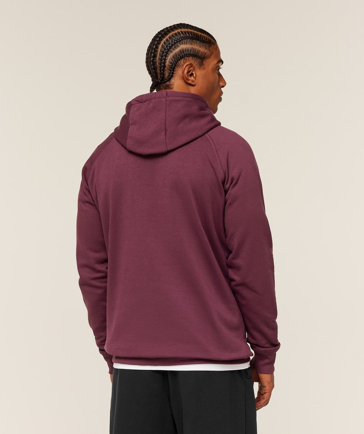 Gymshark Crest Hoodie - Impact Burgundy