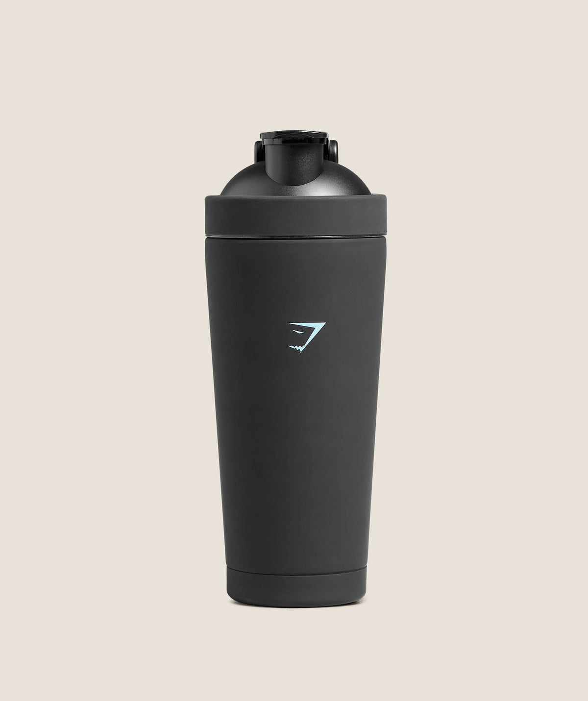 Gymshark Graphic Metal Insulated Shaker Bottle - Black