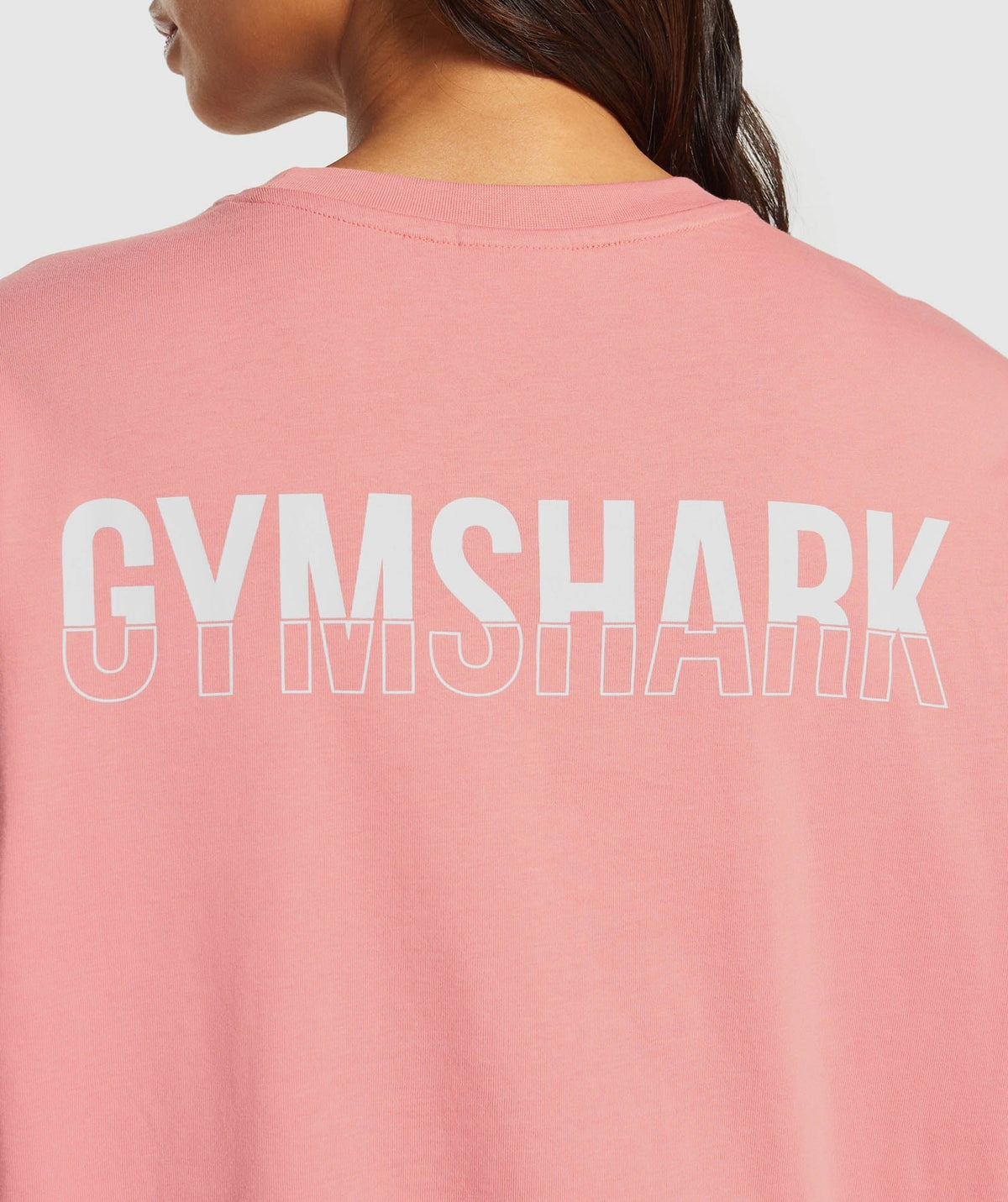 Gymshark Fraction Long Sleeve Tee - Classic Pink