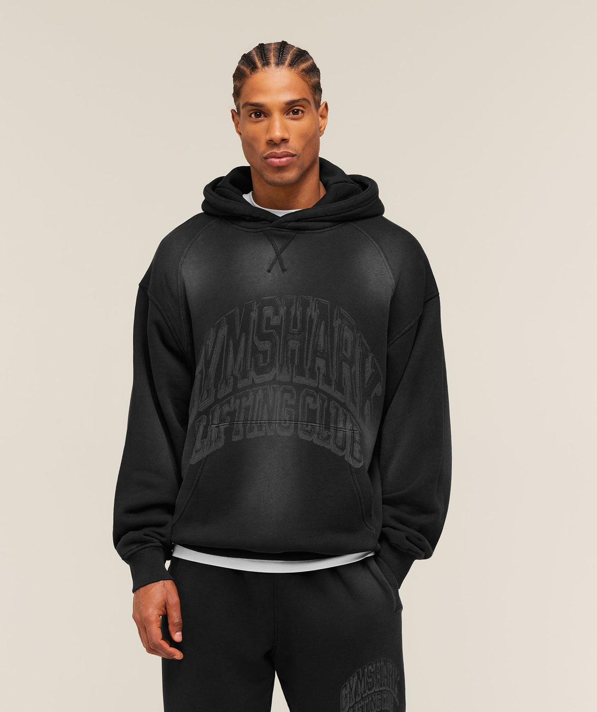 Gymshark GSLC Hoodie - Black/Wash