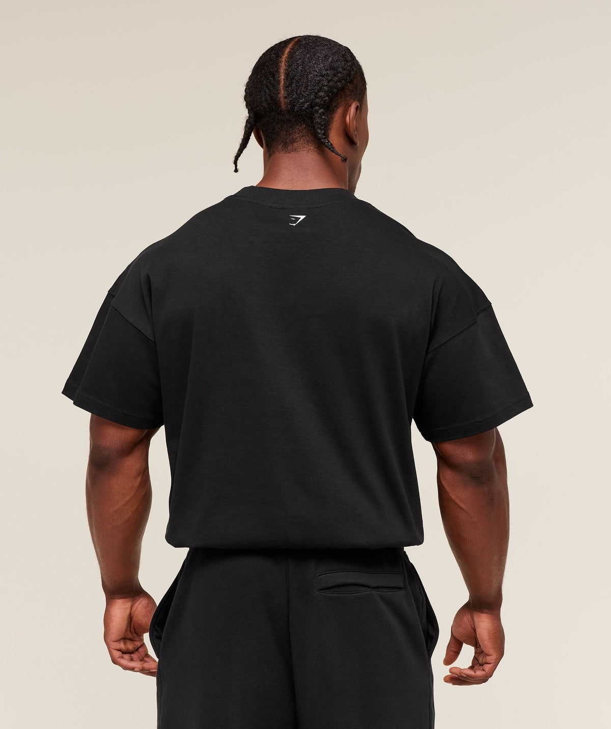 Gymshark Fade Graphic Tee - Black