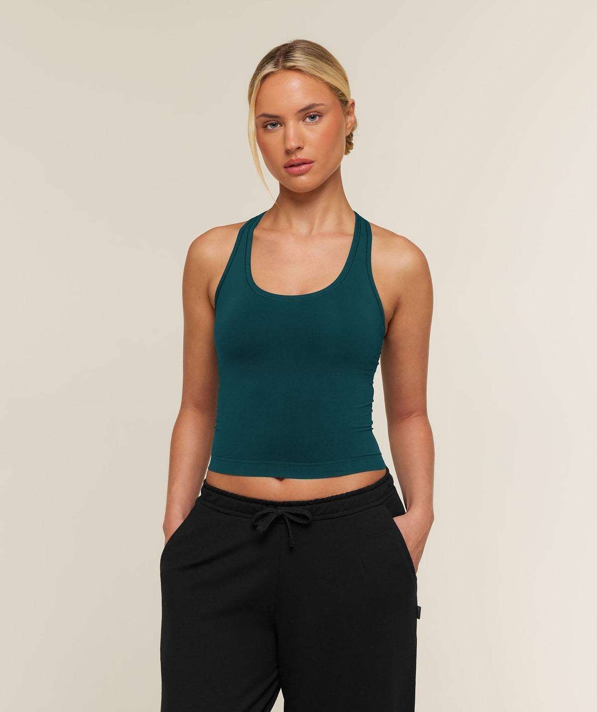 Gymshark FeatherFormTM Tank - Tactical Teal