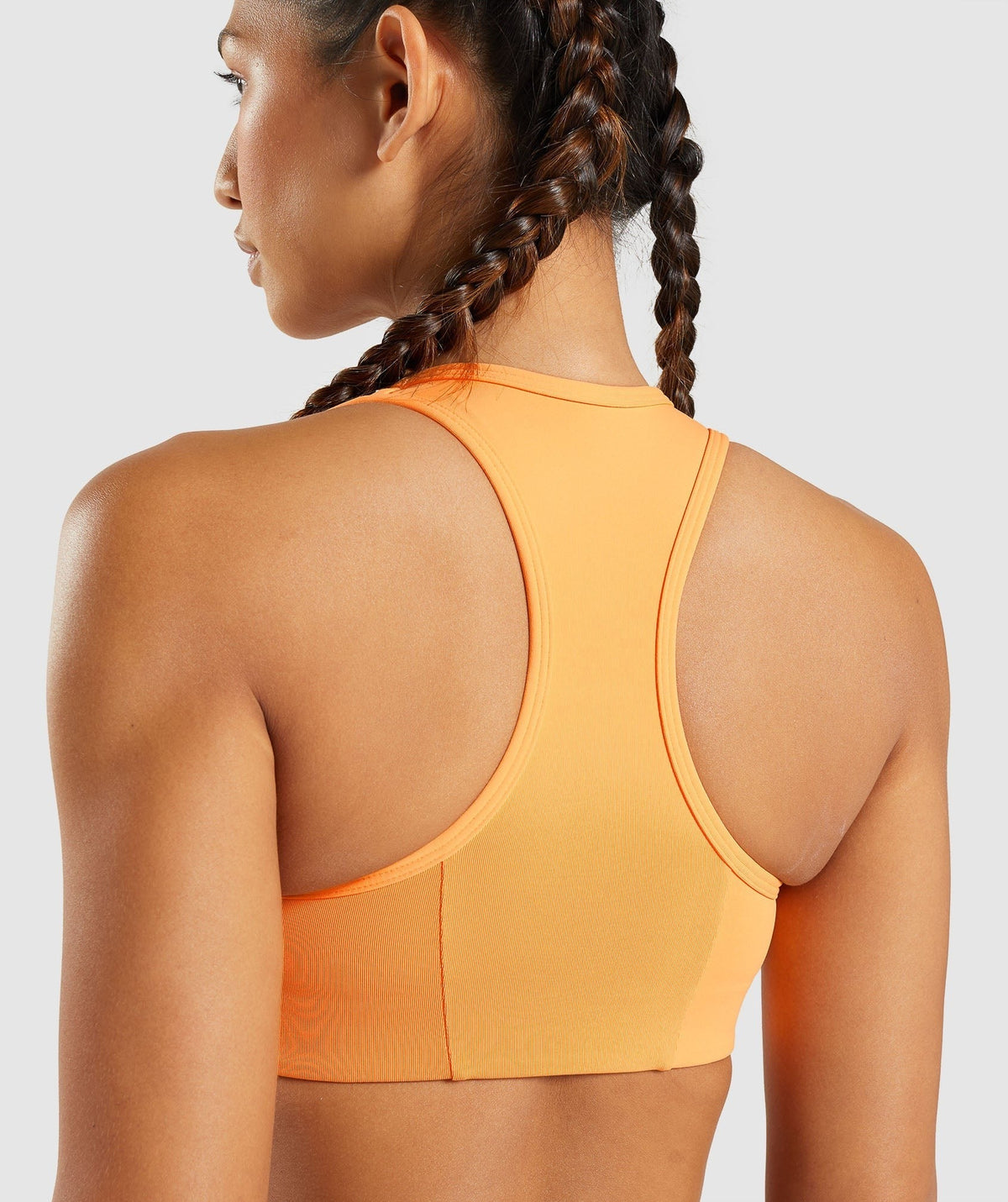 Gymshark Essential Racer Back Sports Bra - Orange