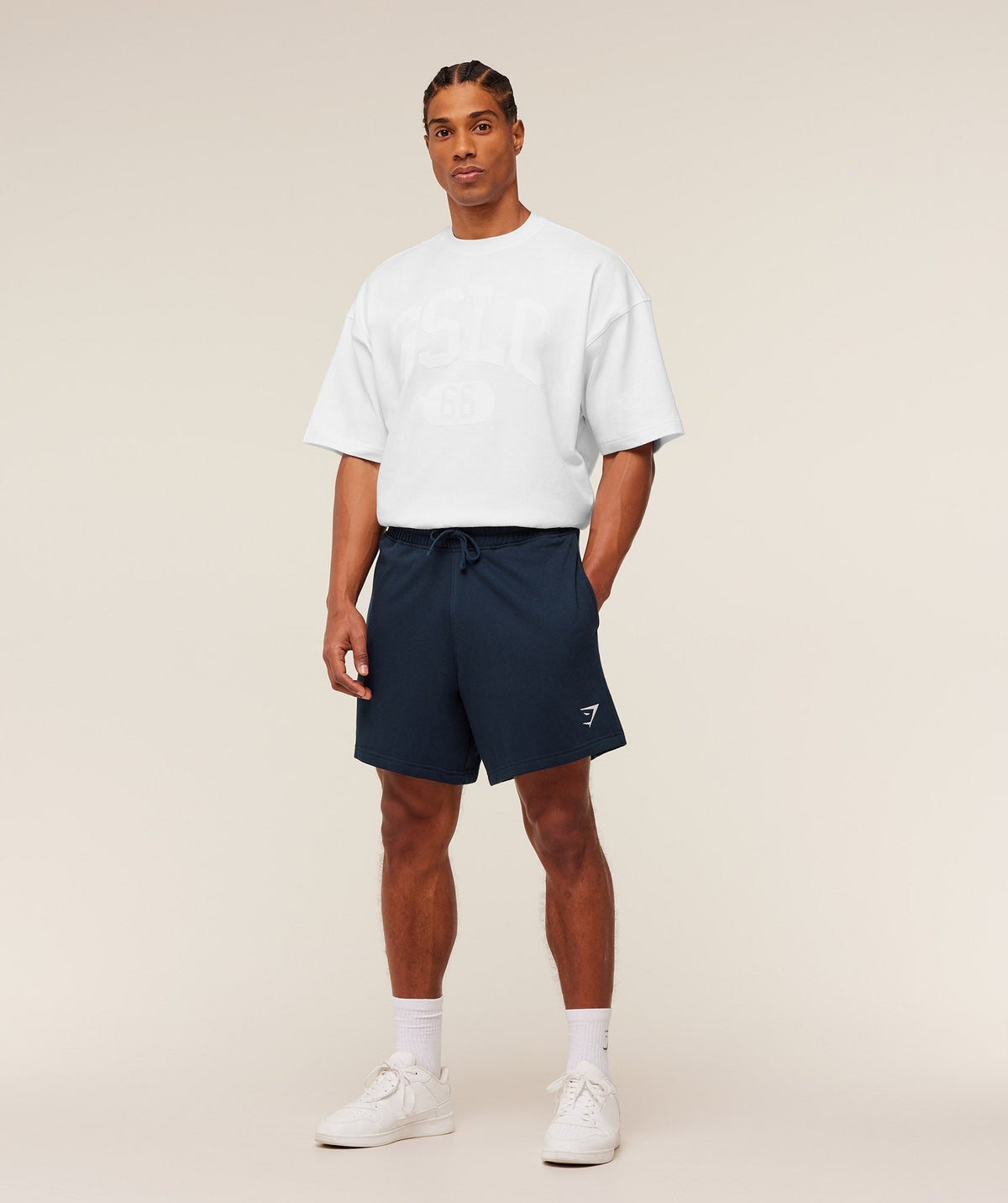 Gymshark Crest Short - Navy