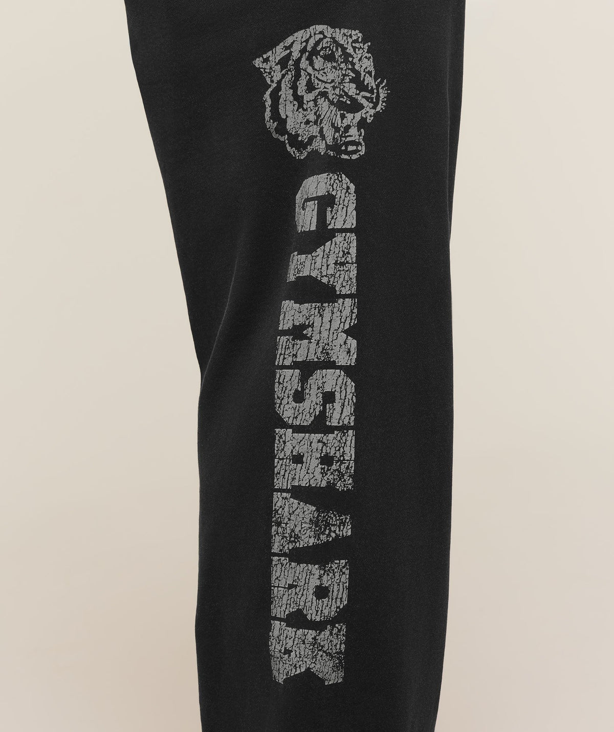 Gymshark Retro Collegiate Graphic Wide Leg Pants - Black