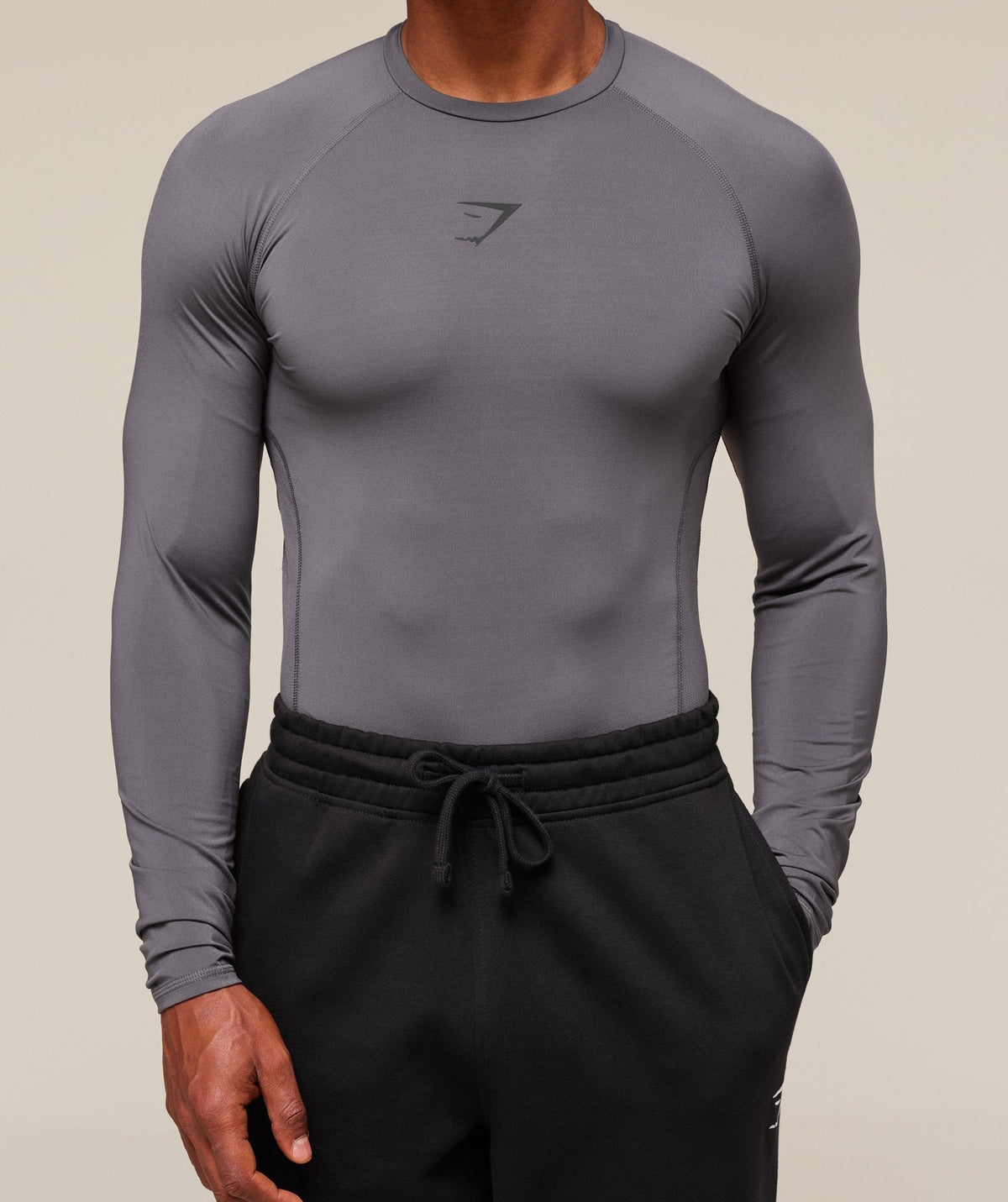 Gymshark Element Baselayer Long Sleeve Tee - Dark Grey