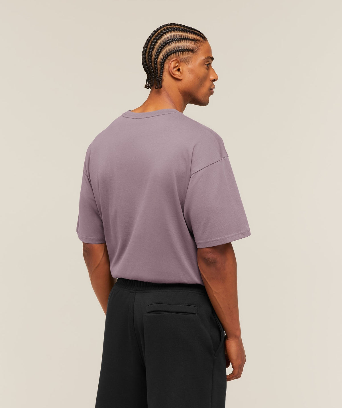 Gymshark Crest Oversized Tee - Dusk Purple