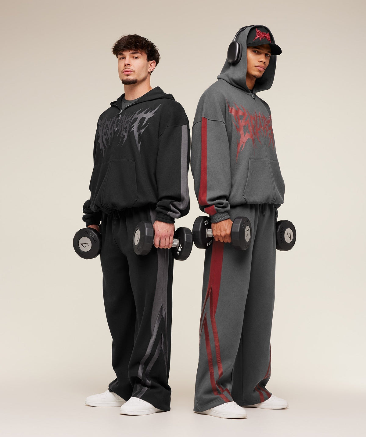 Gymshark x Carlos Belcast Zip Up Hoodie - Black