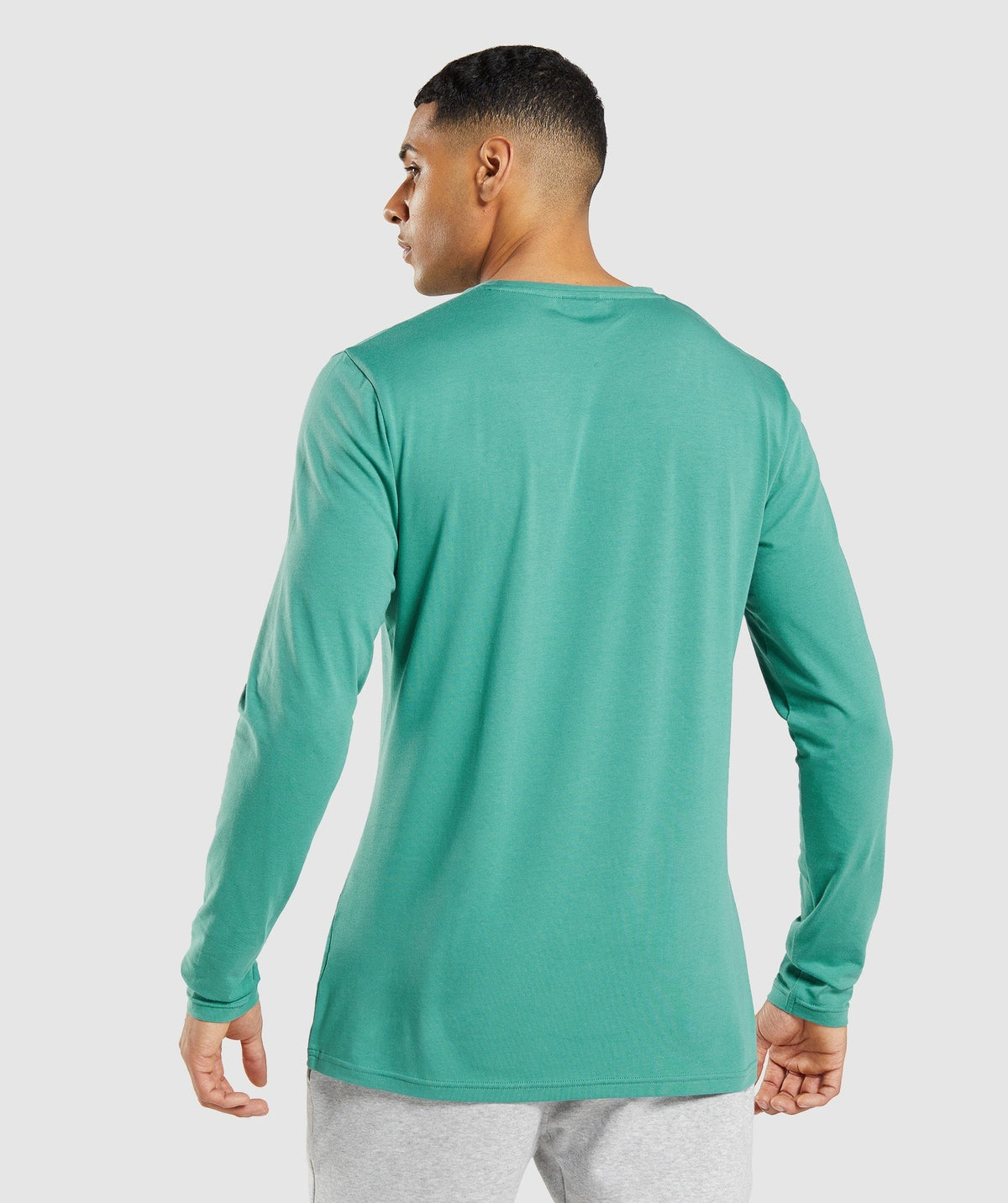 Gymshark Essential Long Sleeve Tee - Alpine Green