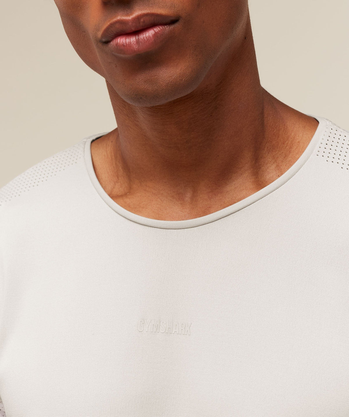 Gymshark Distance Seamless Tee - Mist Grey