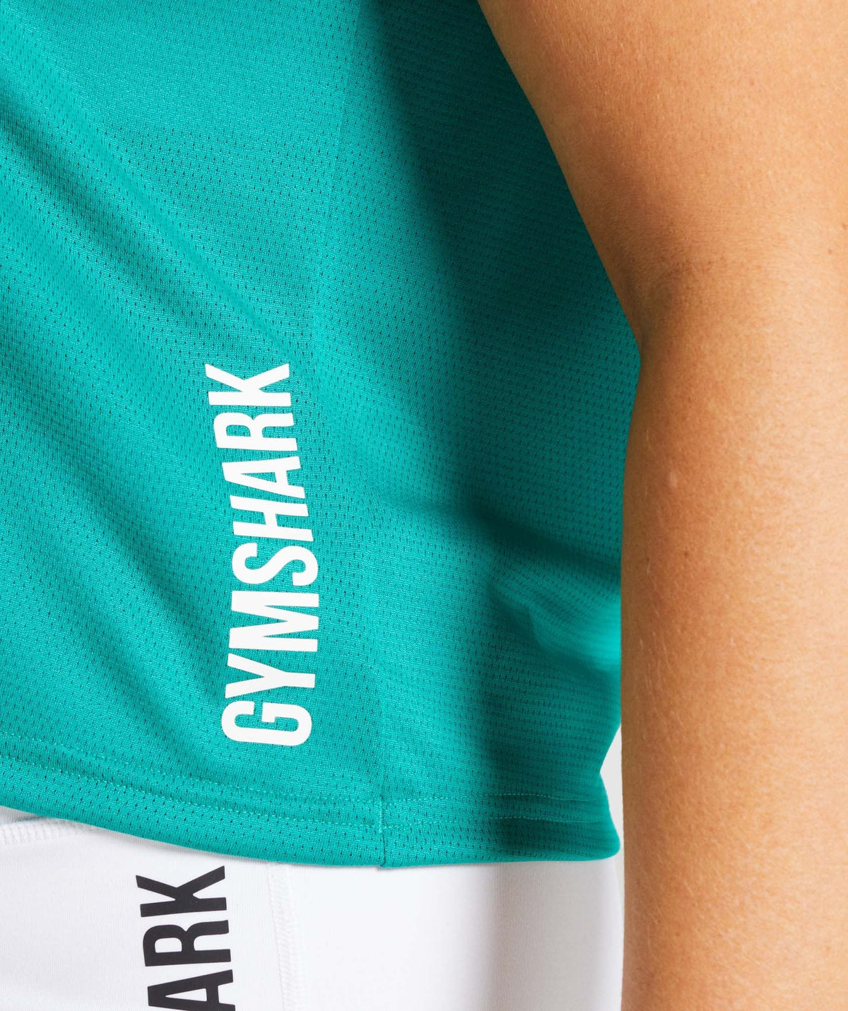 Gymshark Pulse Mesh Tee - Green