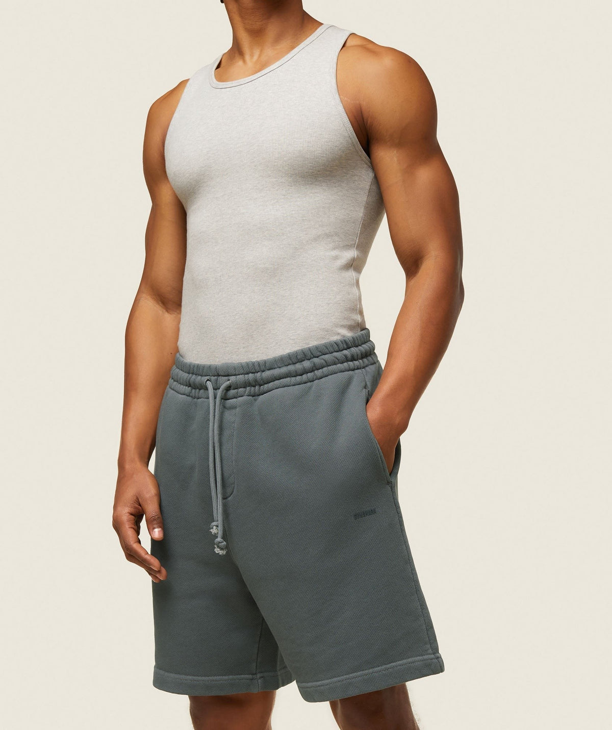 Gymshark Lifestyle Sweat Shorts - Slate Teal