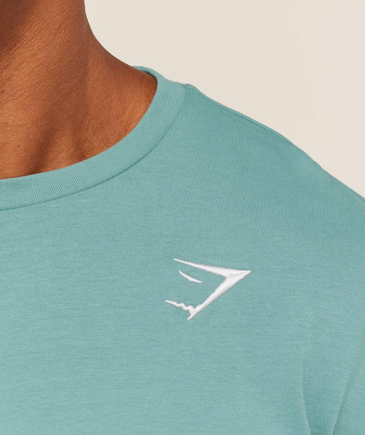 Gymshark Crest Tee - Storm Blue