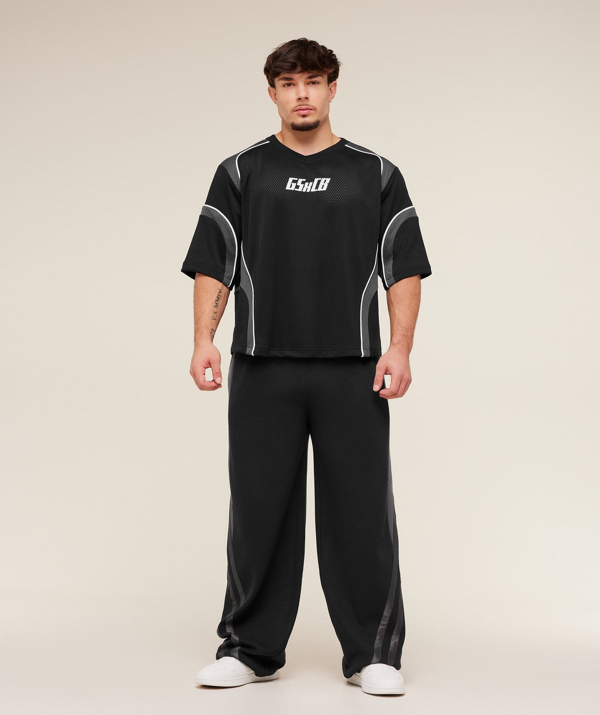 Gymshark GS x Carlos Mesh Jersey - Black