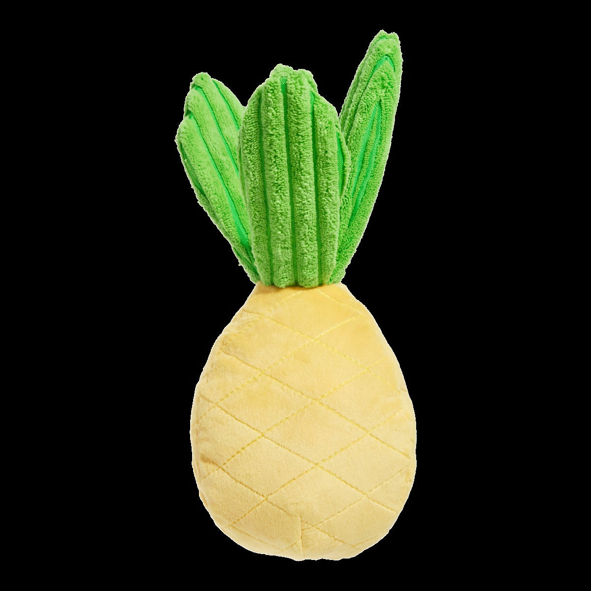 Spiky Pineyapple Plush Tug Dog Toy