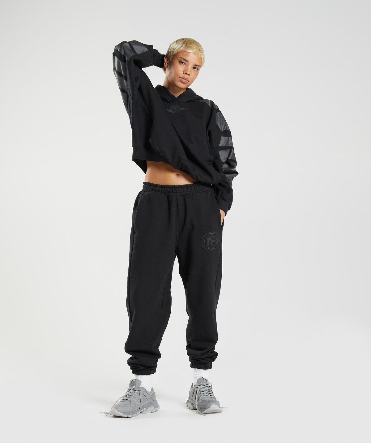 Gymshark GS10 Year Hoodie - Black