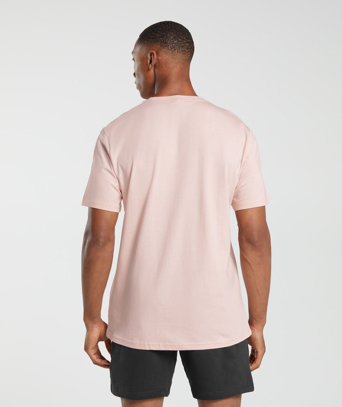 Gymshark Crest Tee - Misty Pink