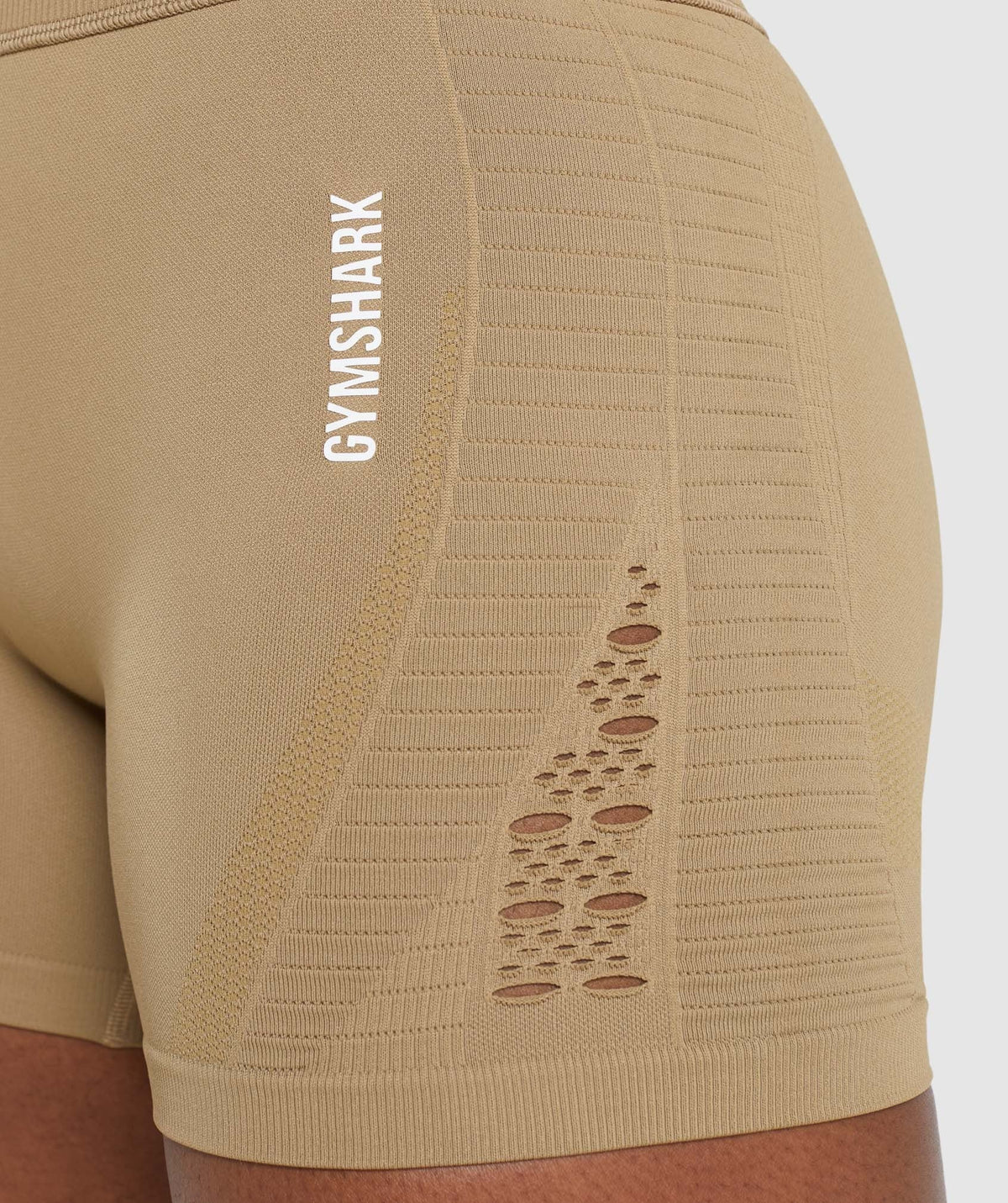 Gymshark Energy Seamless Shorts - Brown