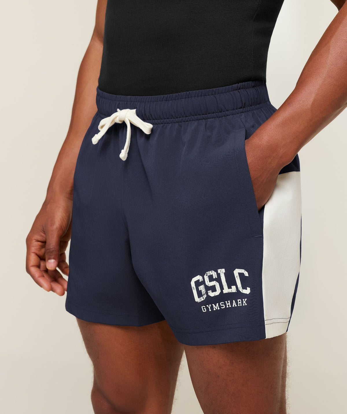 Gymshark GSLC Emblem Shorts - Heavy Blue