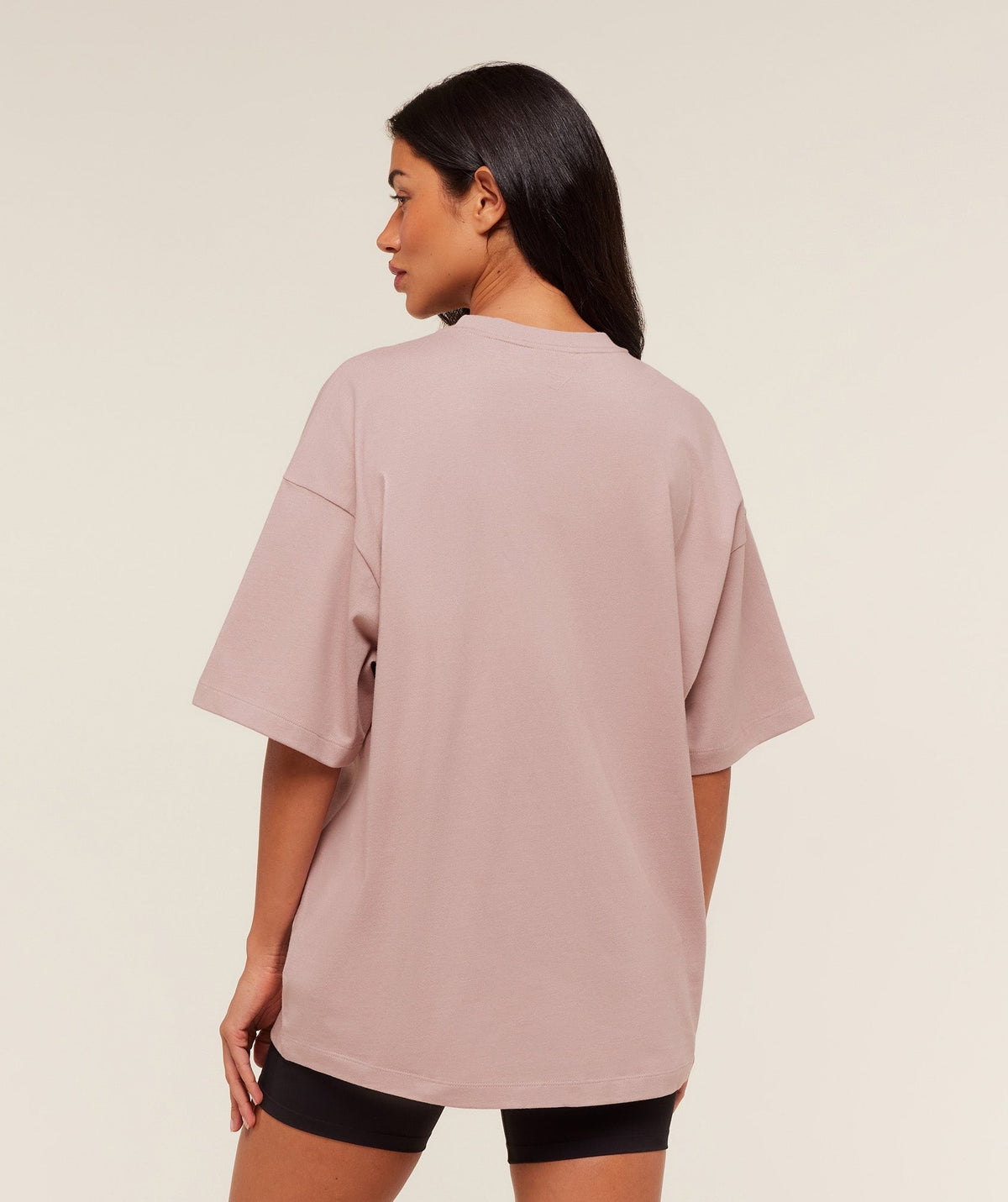 Gymshark Embossed Graphic Oversized Tee - Muted Pink