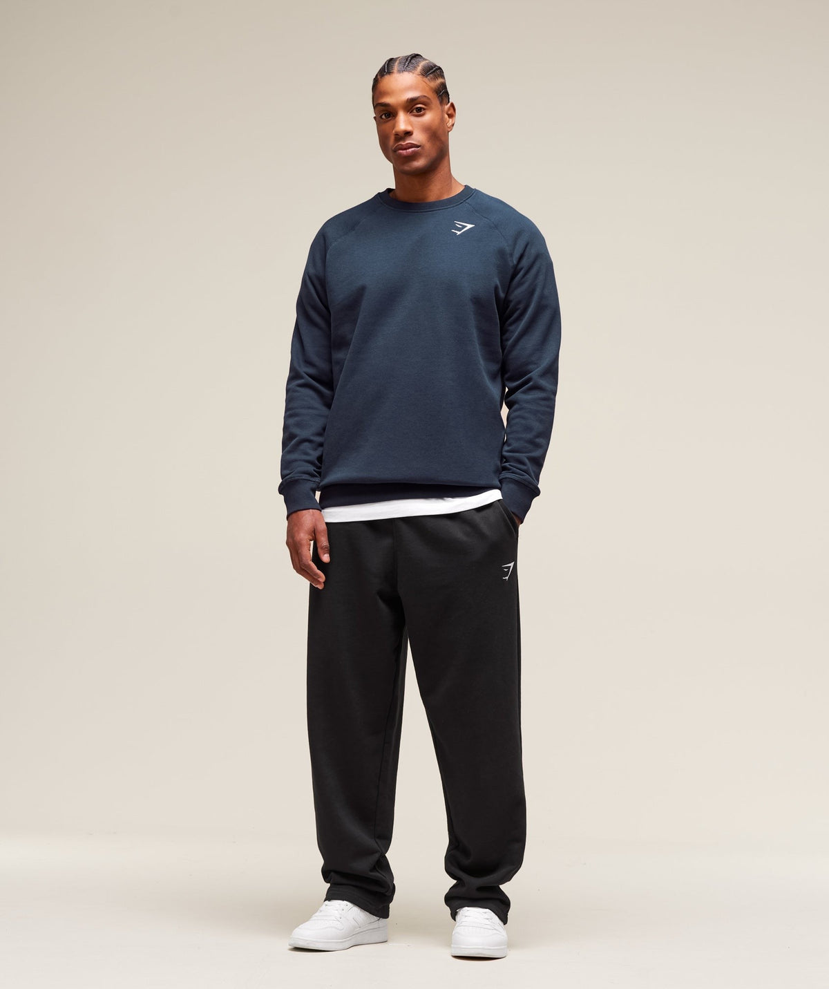 Gymshark Crest Crew - Navy