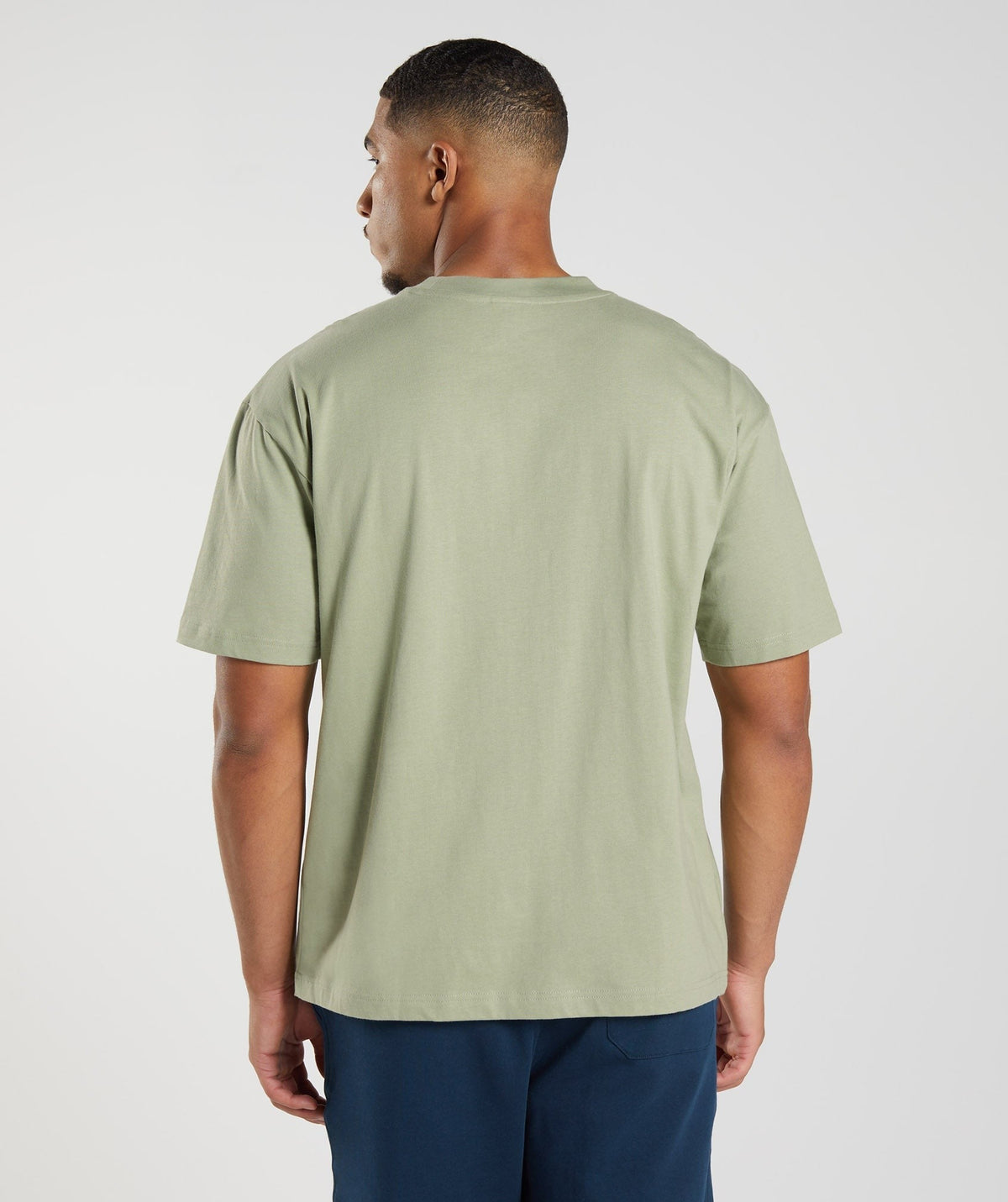 Gymshark Rest Day Sweats Tee - Sage Green