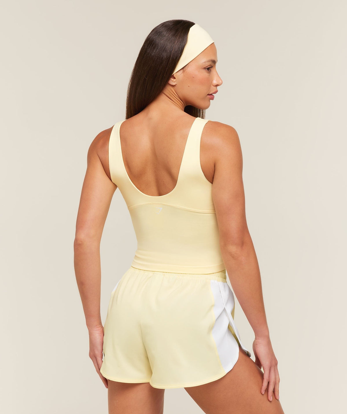 Gymshark Everyday Seamless Shelf Tank - Butter Yellow