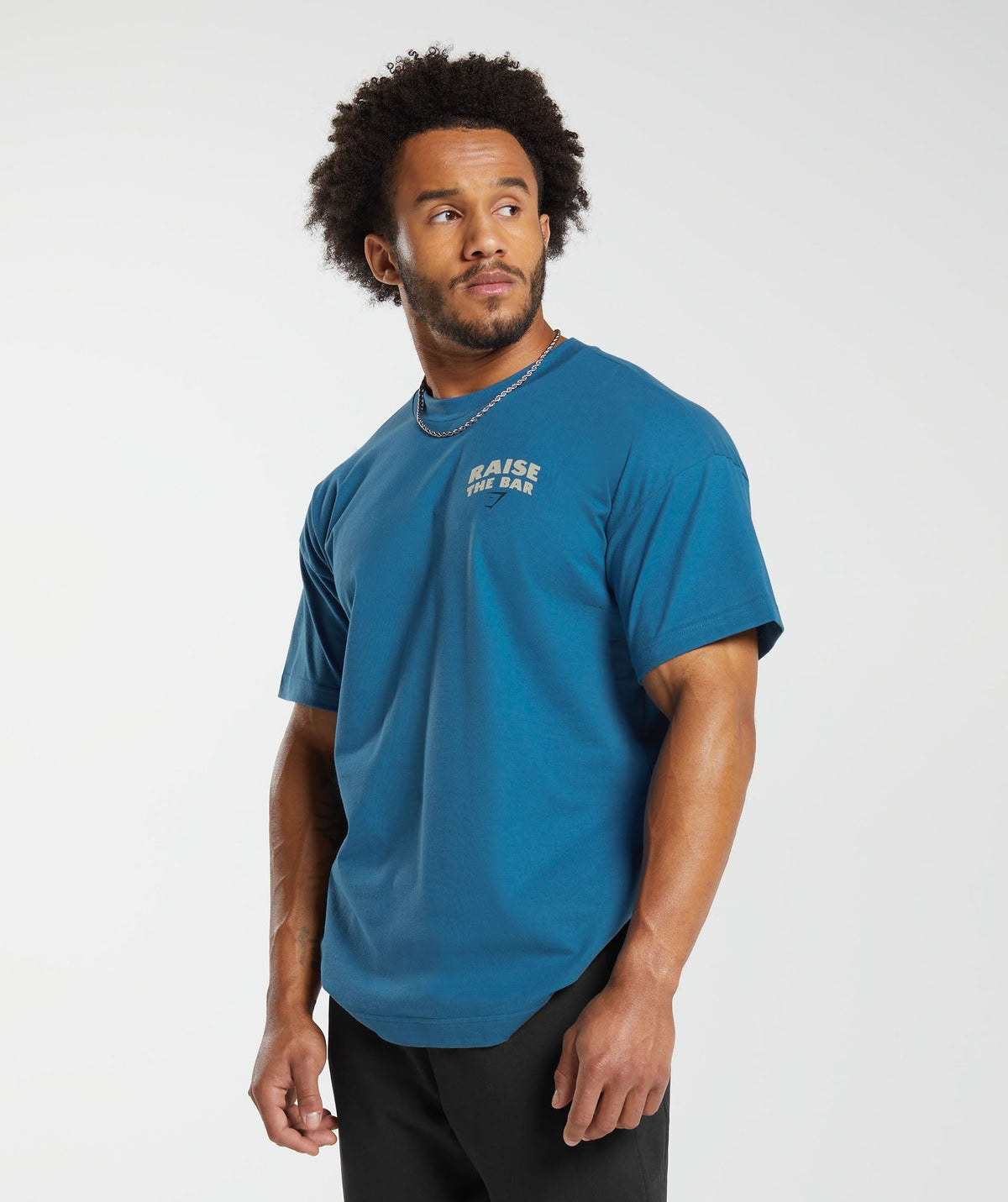 Gymshark Raise the Bar Tee - Core Blue