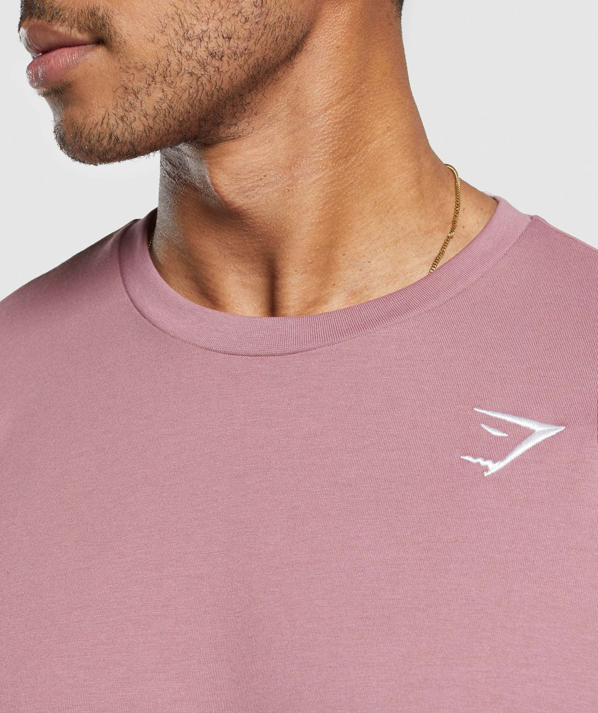 Gymshark Crest Tee - Calm Pink