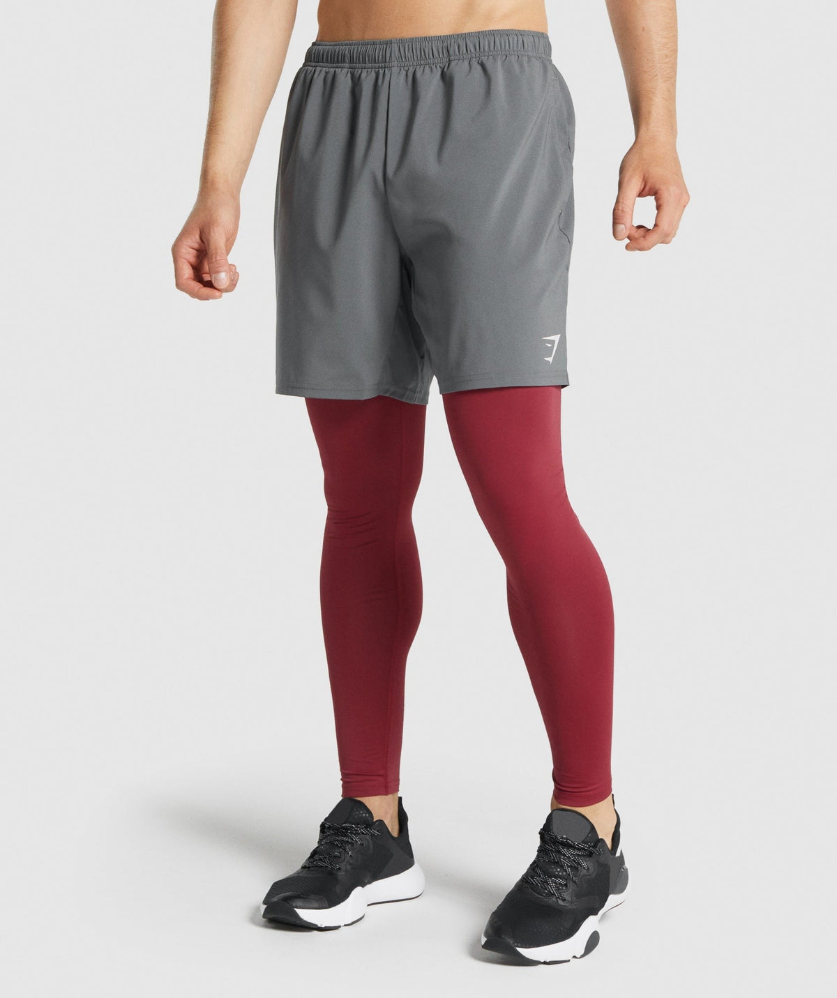 Gymshark Element Baselayer Leggings - Burgundy