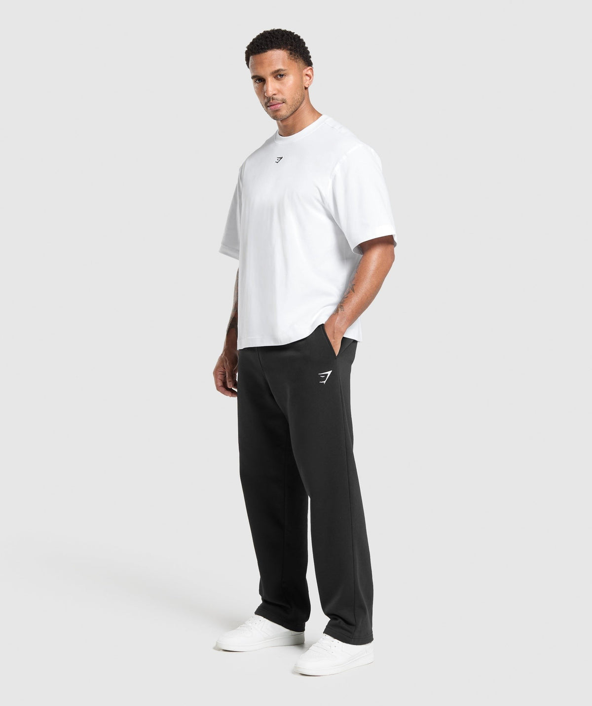 Gymshark Rest Day Essentials Boxy Tee - White