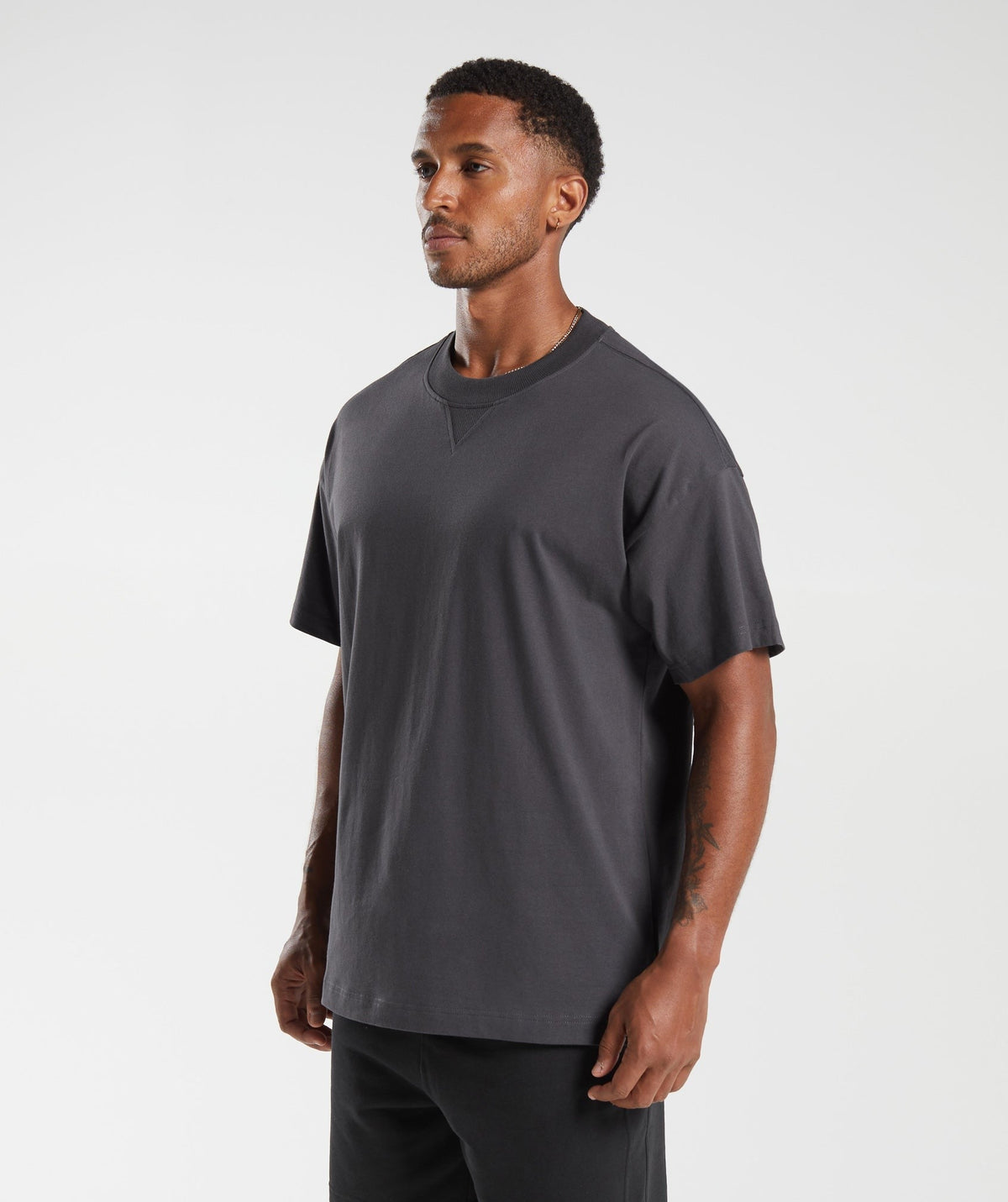 Gymshark Rest Day Essentials Tee - Grey