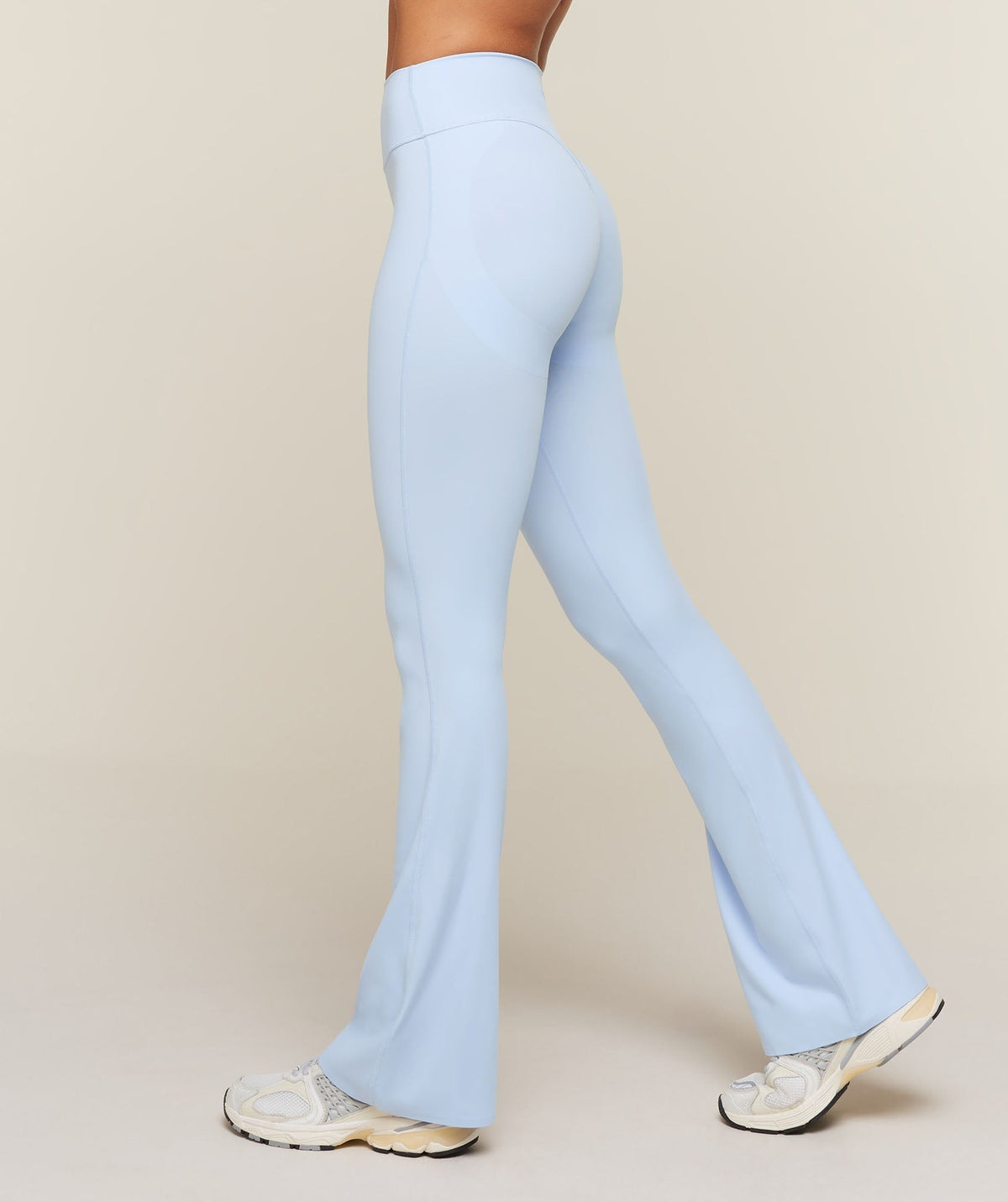 Gymshark Shape Bonded Flared Tall Leggings - Tranquil Blue