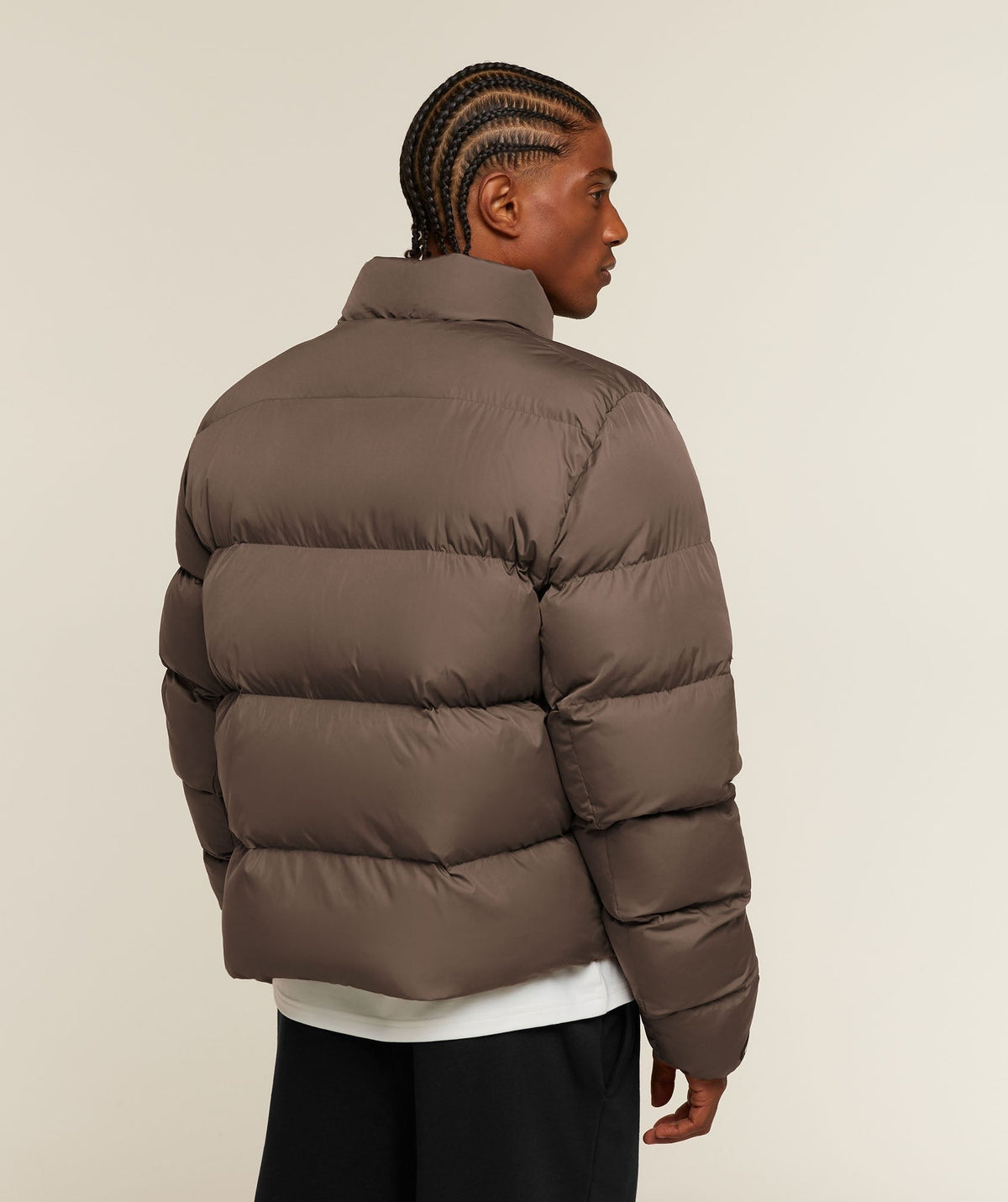 Gymshark Puffer Jacket - Soft Brown